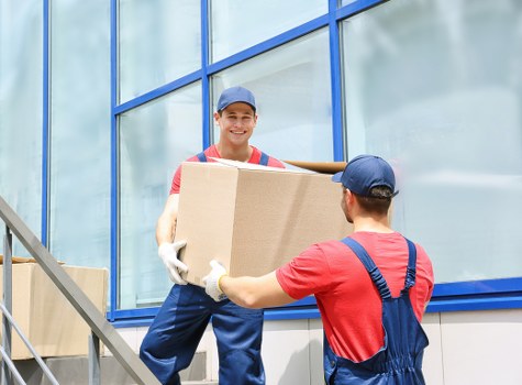 Organized moving process for domestic and commercial relocations