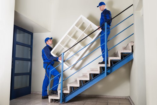 Moving boxes and careful relocation support in West Wimbledon