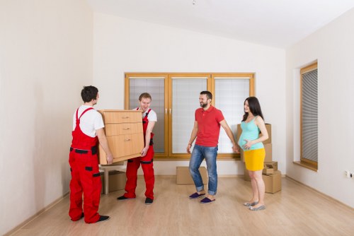 Removal of office furniture in West Wimbledon