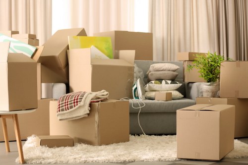 A local moving team supporting a home relocation in Westwimbledon