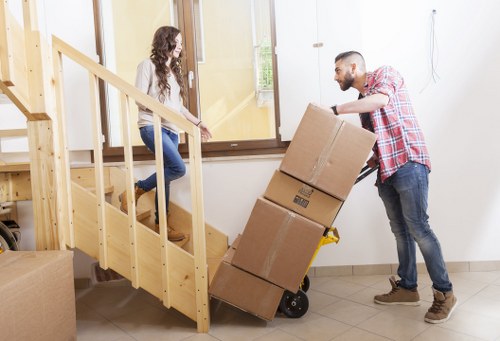 Professional removals planning and logistics in West Wimbledon