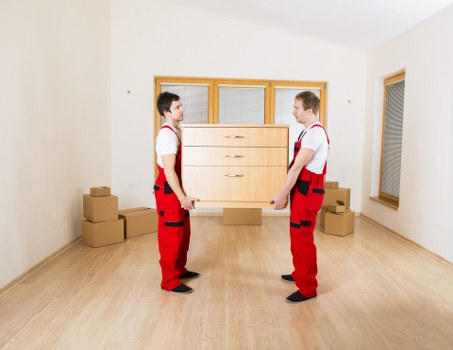 West Wimbledon office and home removal service with organised packing