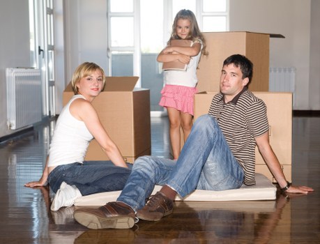 Packing and loading assistance for a local man and van service